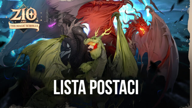 ZIO and the Magic Scrolls - lista przydatnych postaci