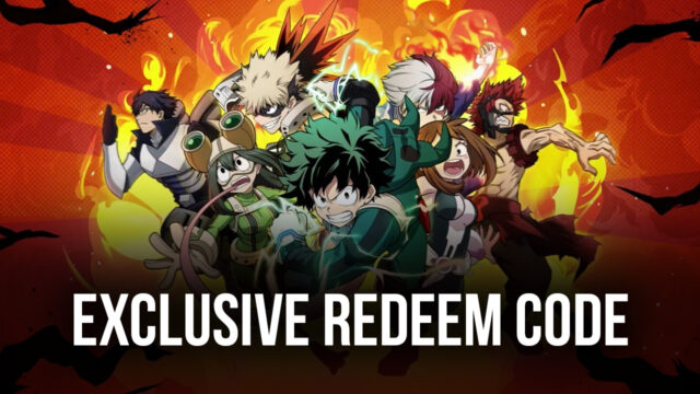 BlueStacks Redemption Code for My Hero Academia: The Strongest Hero