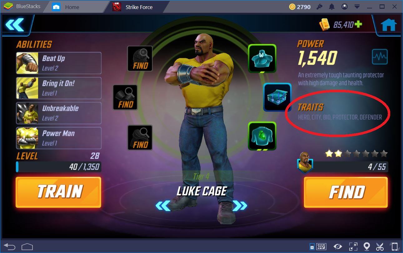 MARVEL Strike Force: Guida ai Personaggi