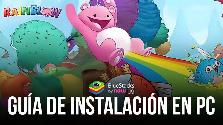 Cómo jugar Rainblow – Endless Runner en PC con BlueStacks