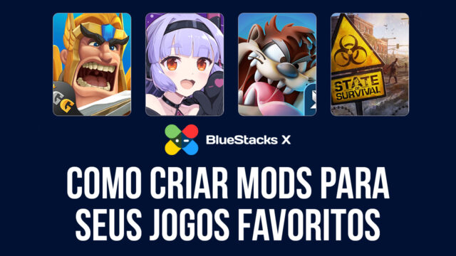 Mods para Jogos Mobile no BlueStacks X - Como fazer Mods para seus jogos  favoritos