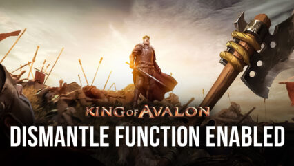 The Dismantle Function Arrives in King of Avalon with Patch Update 12.9