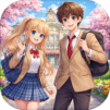 Anime Girl Sakura High School