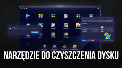 Aktualizacja BlueStacks 5.6 -Narzędzie do Szybkiego Czyszcze nia Dysku