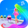 Dancing Hair - Music Race 3D