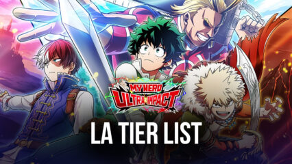 La Tier List pour Créer de Puissantes Équipes dans My Hero Ultra Impact