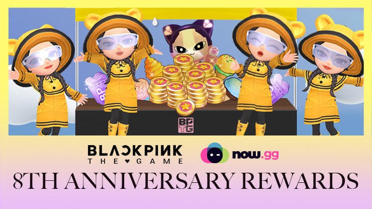 Celebrate BLACKPINK’s 8th Anniversary in BLACKPINK The Game – Events and Rewards Await!