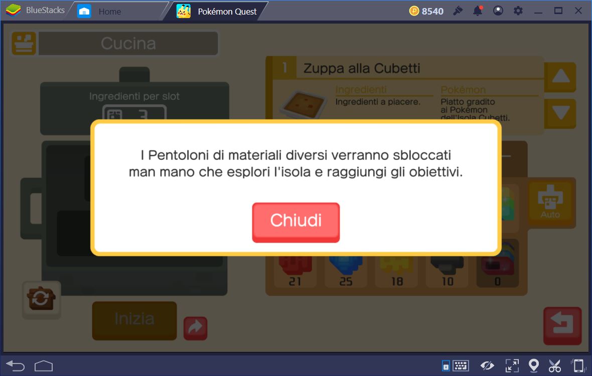 Pokémon Quest: Guida alle Ricette