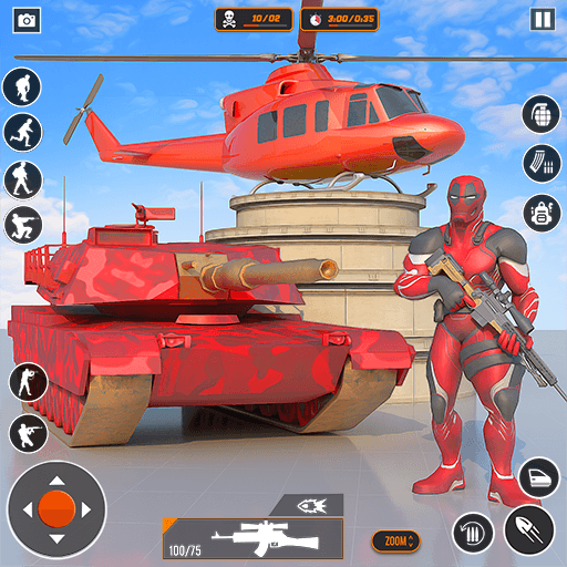 Spider Ninja Rope Hero Game