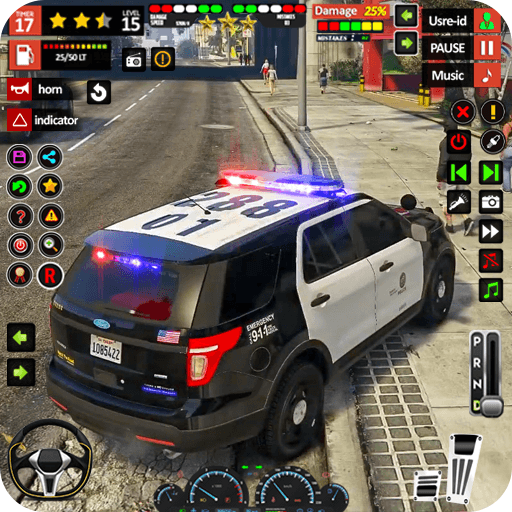 Jogo de carro de polícia 2024