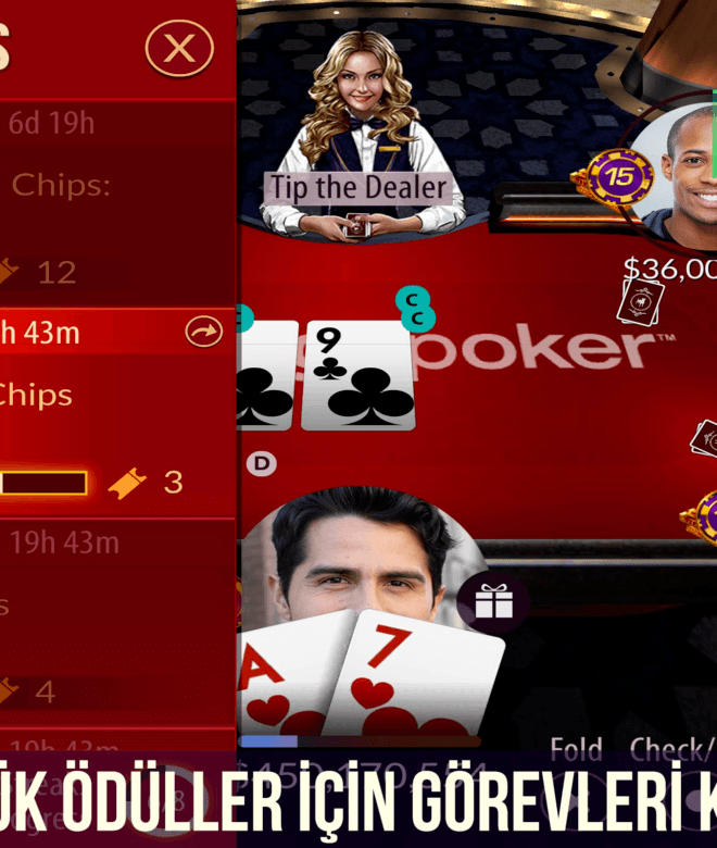 Zynga Poker-Texas Holdem’i Emülatörle PC'de Oyna | BlueStacks