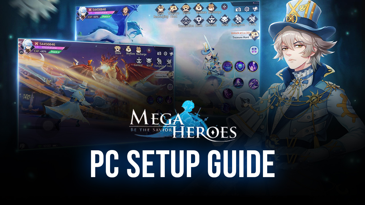Mega Heroes – How to Play This Mobile MMORPG on PC