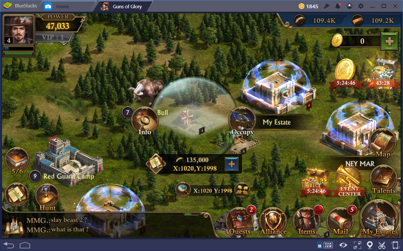 Guns of Glory on PC: How to Create an Efficient Estate – Part 2