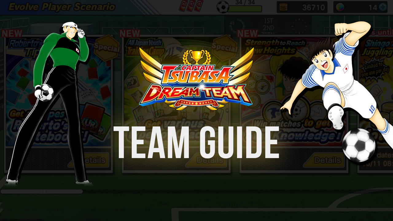 Improving Your Team in Captain Tsubasa: Dream Team on PC | BlueStacks