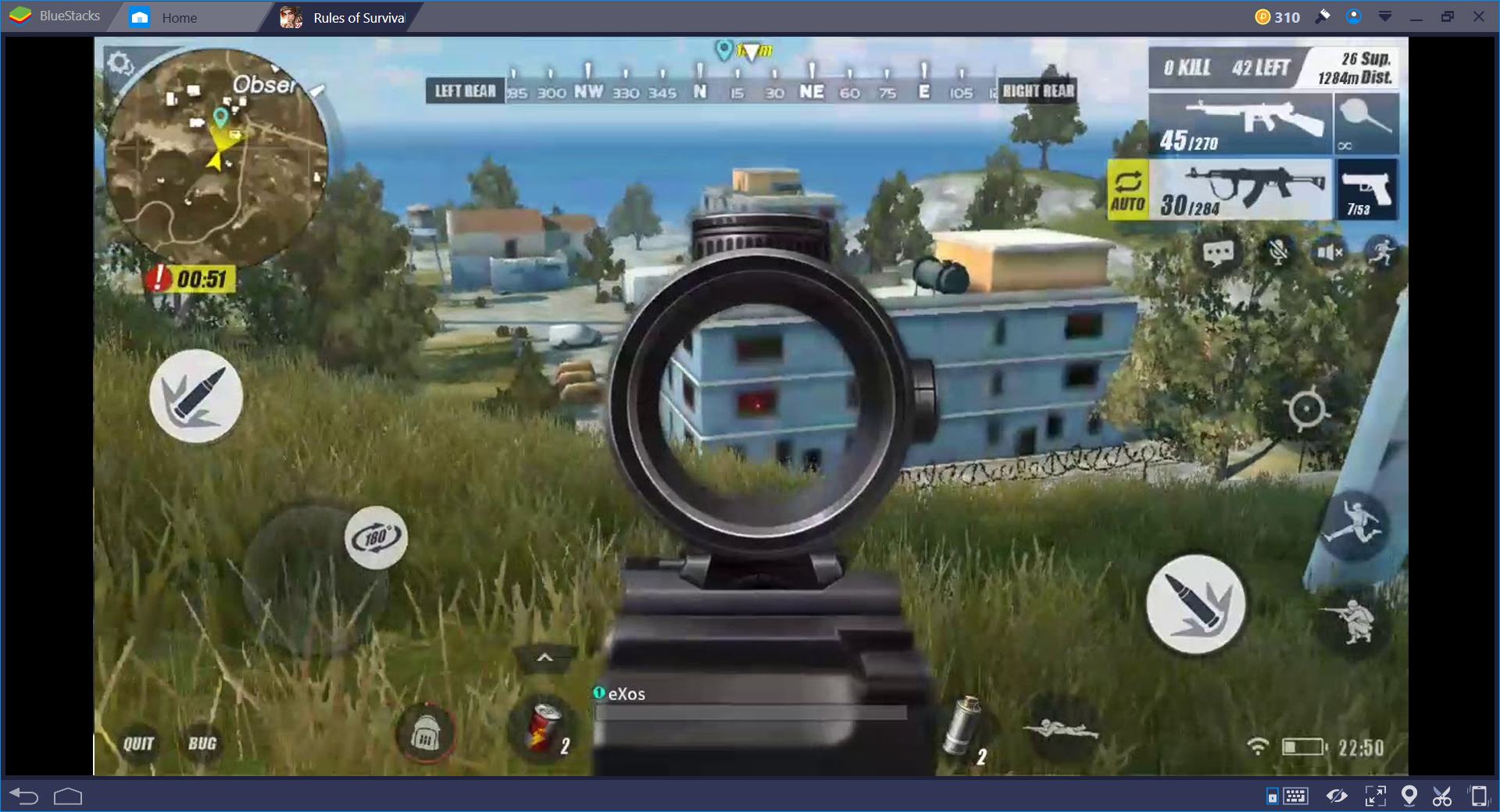 Rules of Survival ve BlueStacks: Adanın Kralı Olmak İçin Başka Bir Şeye İhtiyacın Yok