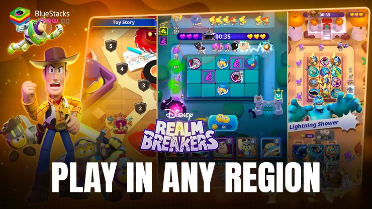 Unlock Disney Realm Breakers Worldwide: Bypass Regional Restrictions with BlueStacks