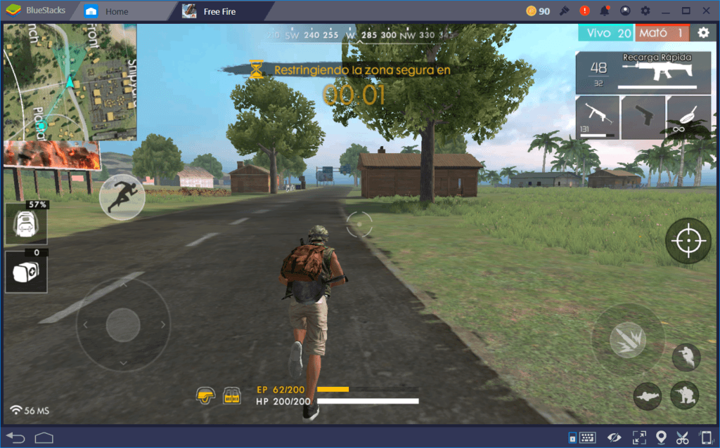 Guia De Principiantes Para Free Fire Battlegrounds Bluestacks