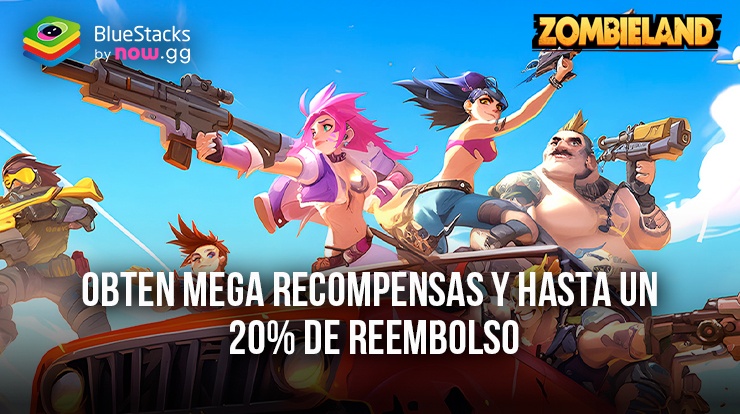 Zombieland: Doomsday Survival: ¡Obtén hasta un 20 % de reembolso ahora en Bux y gana en grande en mega recompensas mensuales!