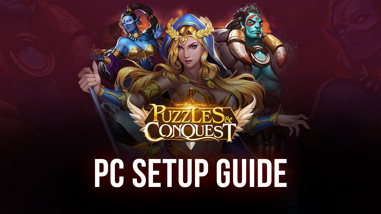 How to Play Puzzles & Conquest on PC with BlueStacks