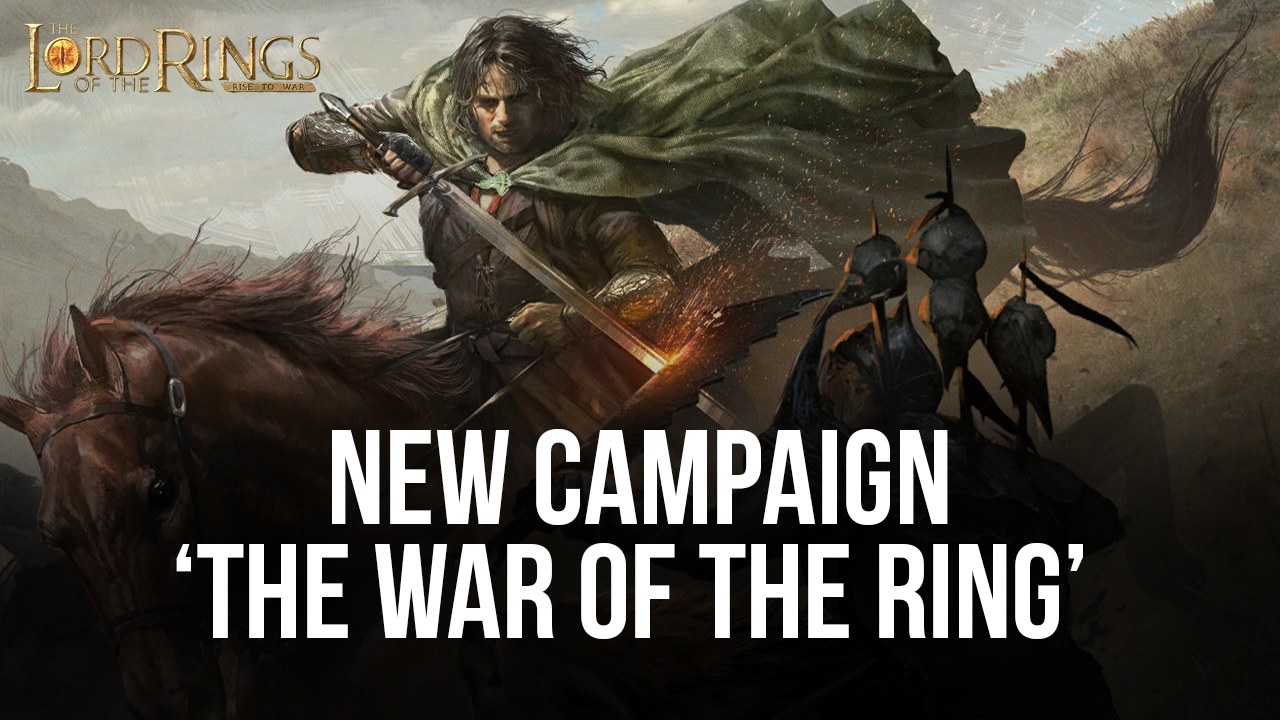 hoog Lenen Hol The Lord of the Rings: Rise to War Begins New Campaign 'The War of the Ring'  Update | BlueStacks