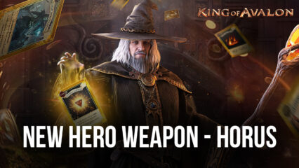 New Hero Weapon Horus and Hero’s Crucible Event Headline King of Avalon Update 13.4.0