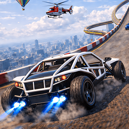 Stunt Car Ramp Driving Game 3D