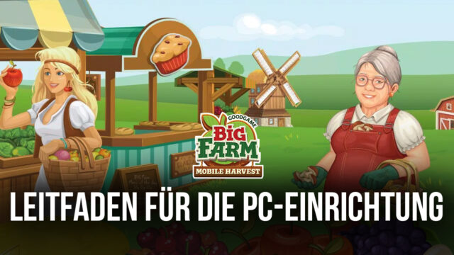 So spielst du Big Farm: Mobile Harvest auf dem PC mit BlueStacks