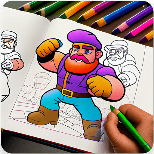 Brawl Stars Coloring Book