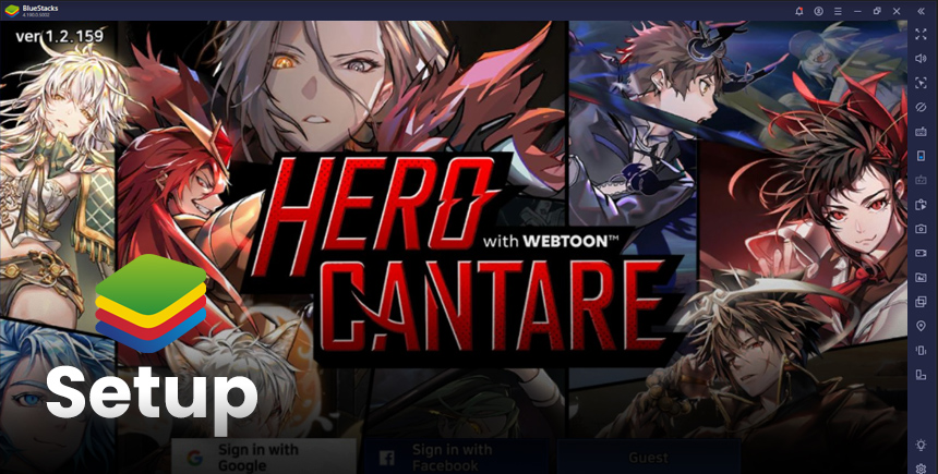 How to Play Hero Cantare With WEBTOON on PC