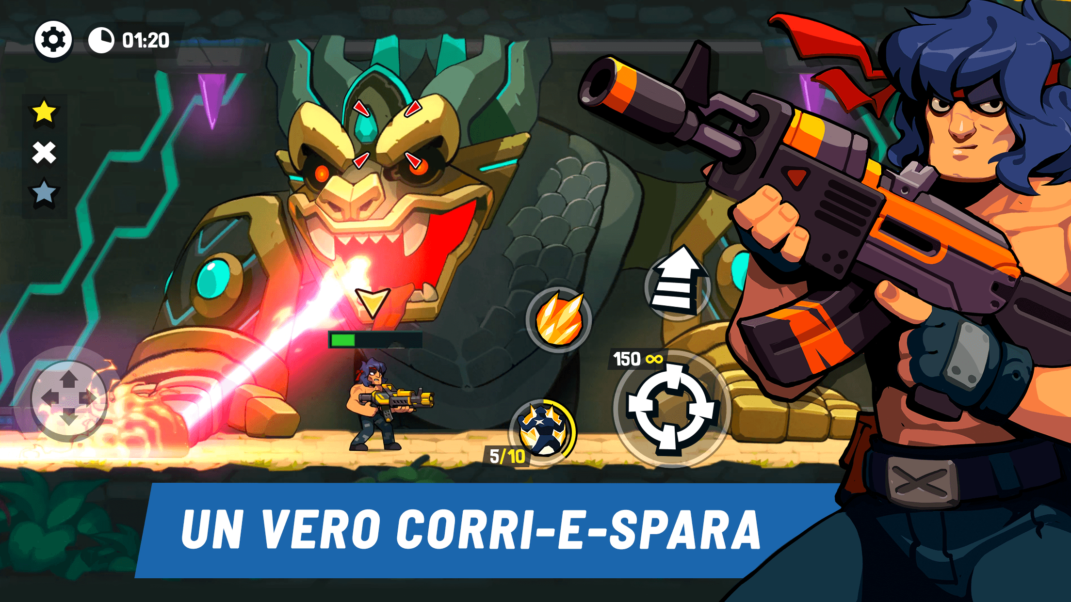 Scarica Bombastic Brothers Sparatutto sul PC con BlueStacks l