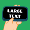 Large Text: Signboard