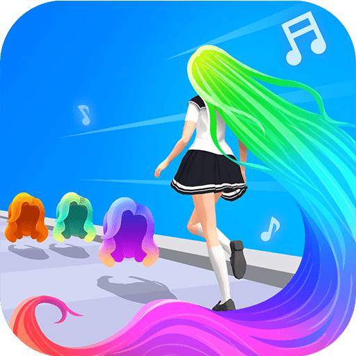 Dancing Hair - Music Race 3D