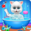 Cute Kitty Cat Care - Pet Daycare Activities Game