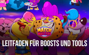Wie du Boosts und Tools in Match Masters verwendest