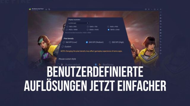 BlueStacks Version 5.8 speichert jetzt deine benutzerdefinierten Auflösungseinstellungen
