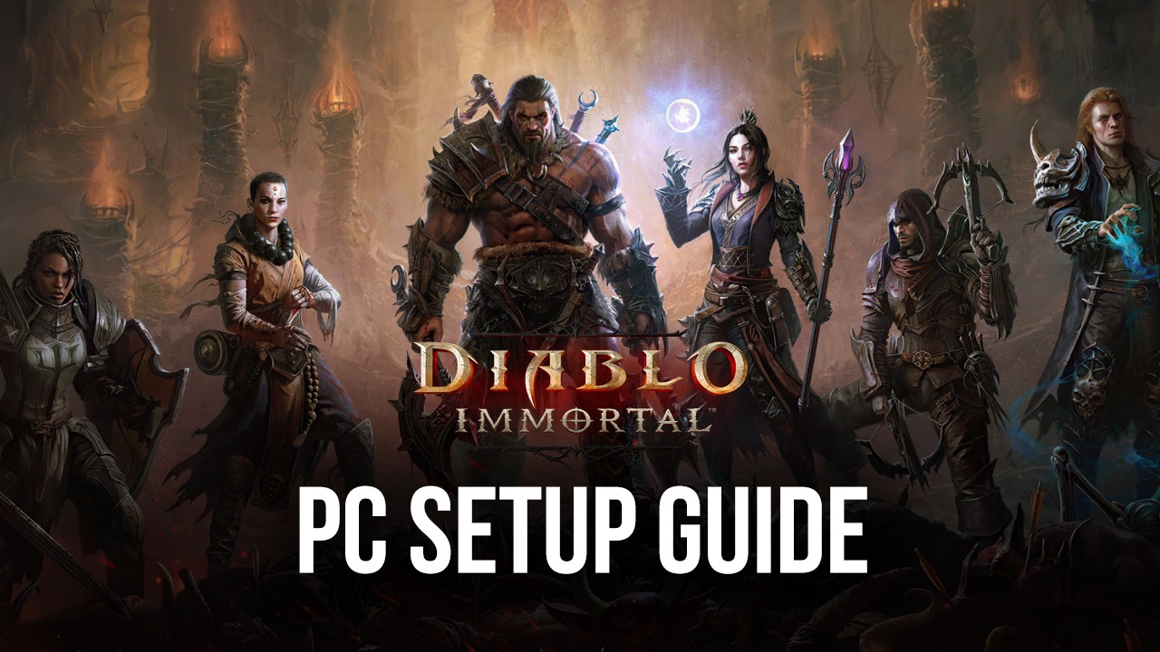 Ferramentas BlueStacks para jogar Diablo Immortal no PC com mais conforto e  comodidade