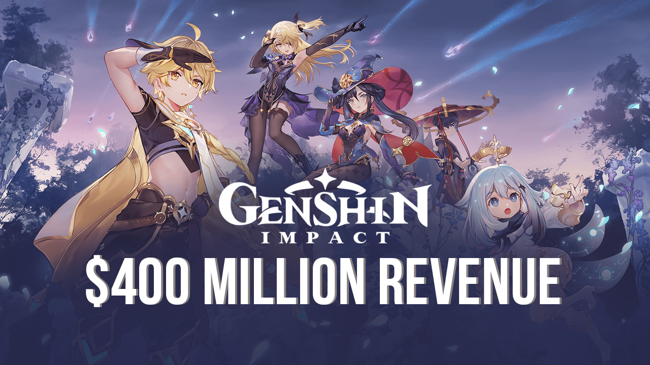 Genshin Impact Generates Close To $400 Million in First Two Months,  Averaging More Than $6 Million a Day