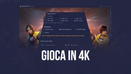 Con la Versione 5.8 di BlueStacks puoi giocare i titoli mobile su PC con una risoluzione 4K