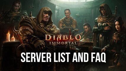 Diablo Immortal Server List and FAQ – Everything About the Diablo Immortal Servers and Most Common Questions