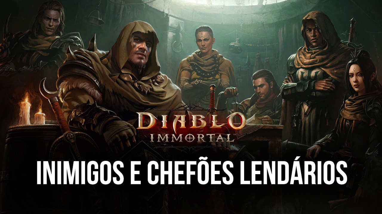 Ferramentas BlueStacks para jogar Diablo Immortal no PC com mais conforto e  comodidade