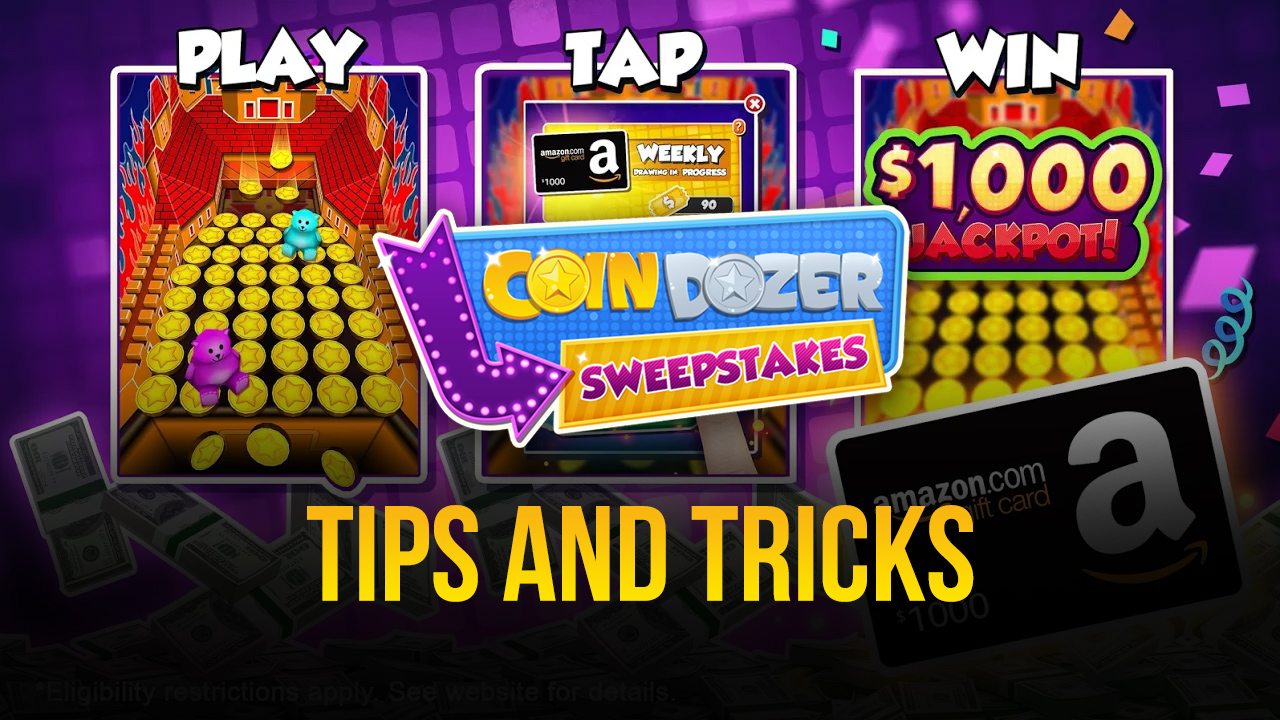 Tips and Tricks on Winning More in Coin Dozer Sweepstakes on PC