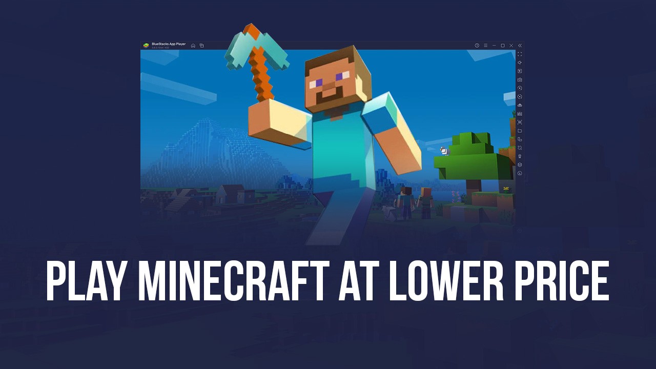 Minecraft is Now Available on BlueStacks