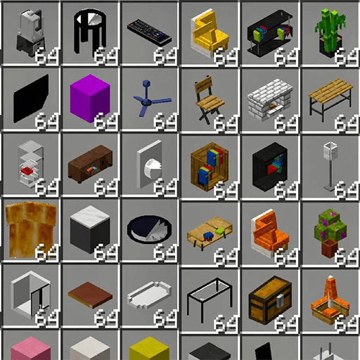 Furniture mod Minecraft addon