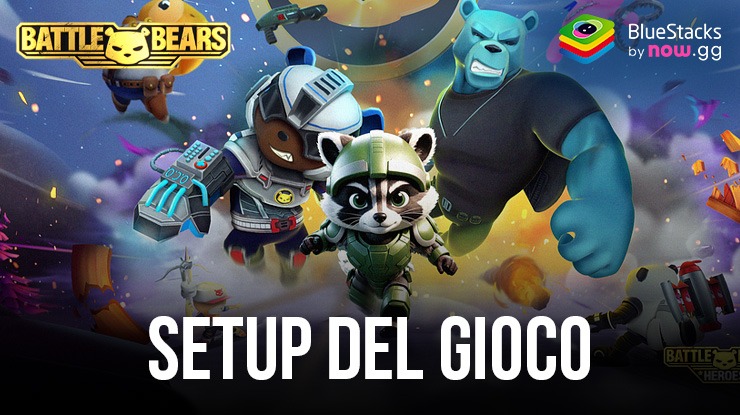 Come giocare a Battle Bears Heroes su PC con BlueStacks