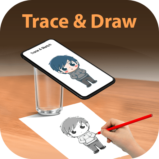Trace Sketch & Draw On Paper