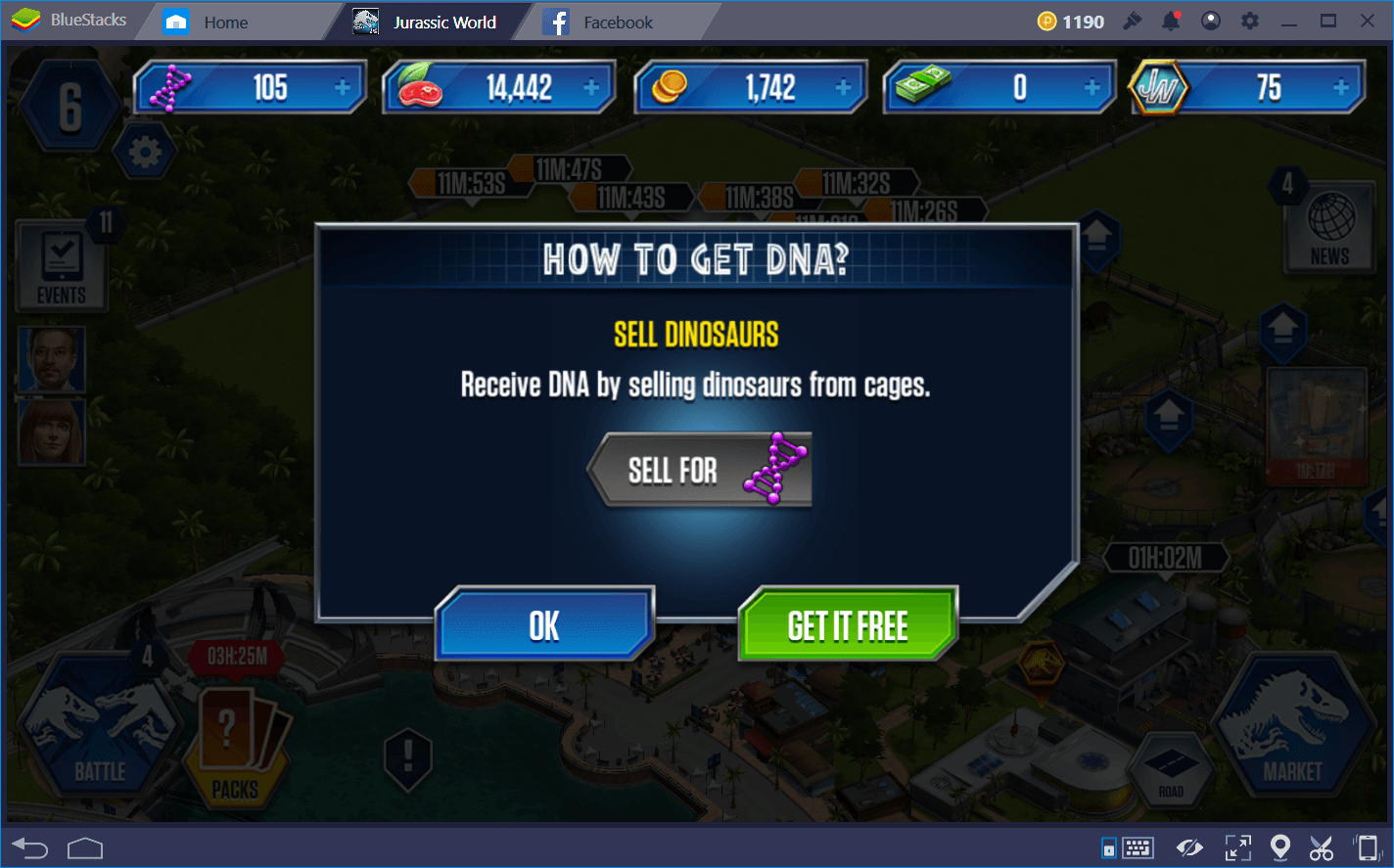 Guide To Managing Resources and Improving Park Economy in Jurassic World: The Game