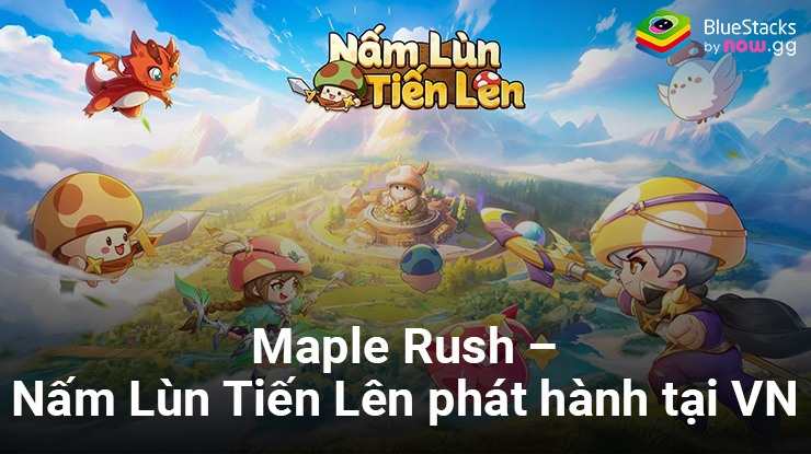 Maple Rush phát hành tại Việt Nam với tên Nấm Lùn Tiến Lên