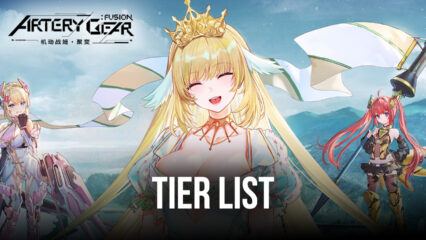 As Melhores Mechas em ordem: Tier List de Artery Gear: Fusion