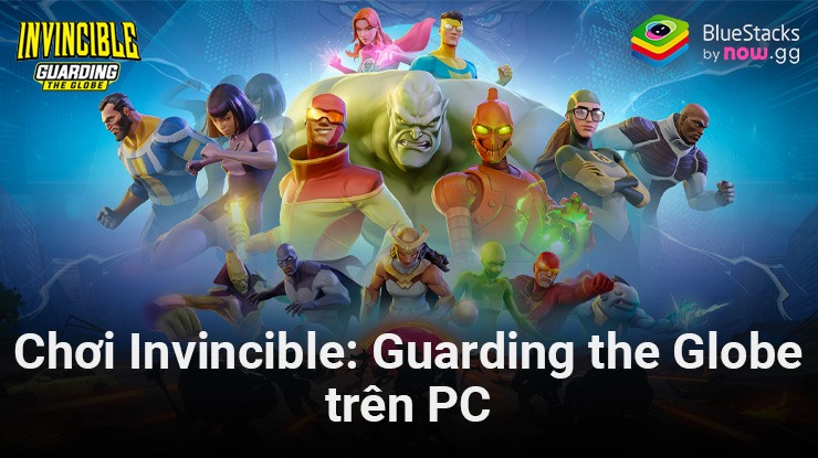 Cùng chơi game siêu anh hùng Invincible: Guarding the Globe trên PC với BlueStacks