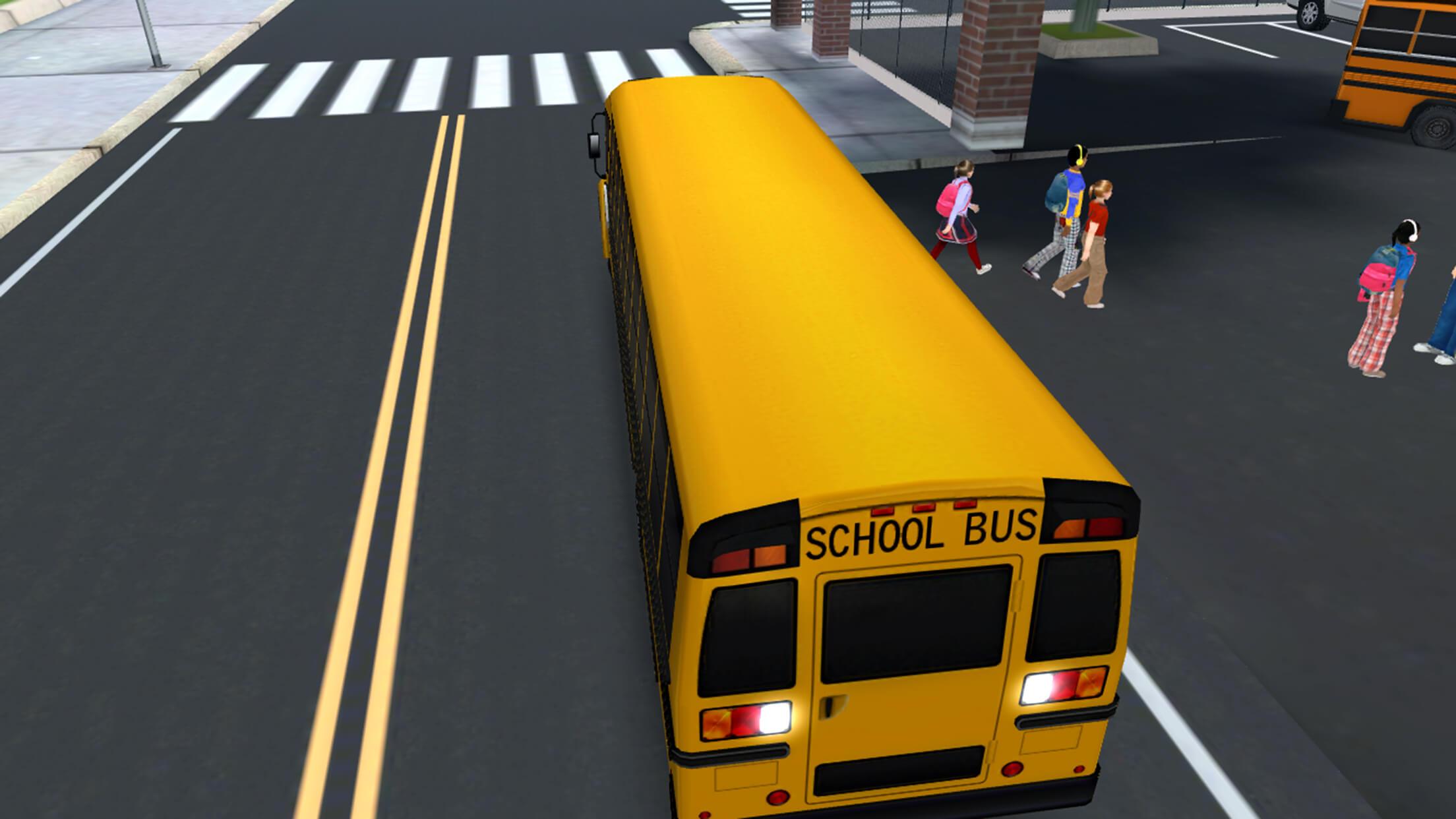 Download Super High School Bus  Driving  Simulator  3D 2022 